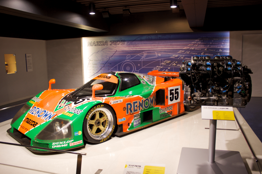 Muzeul Mazda și mașina cu care compania a câștigat cursa de 24 de ore de la Le Mans